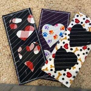 Hand crafted Bookmarks “Ruff Collection”